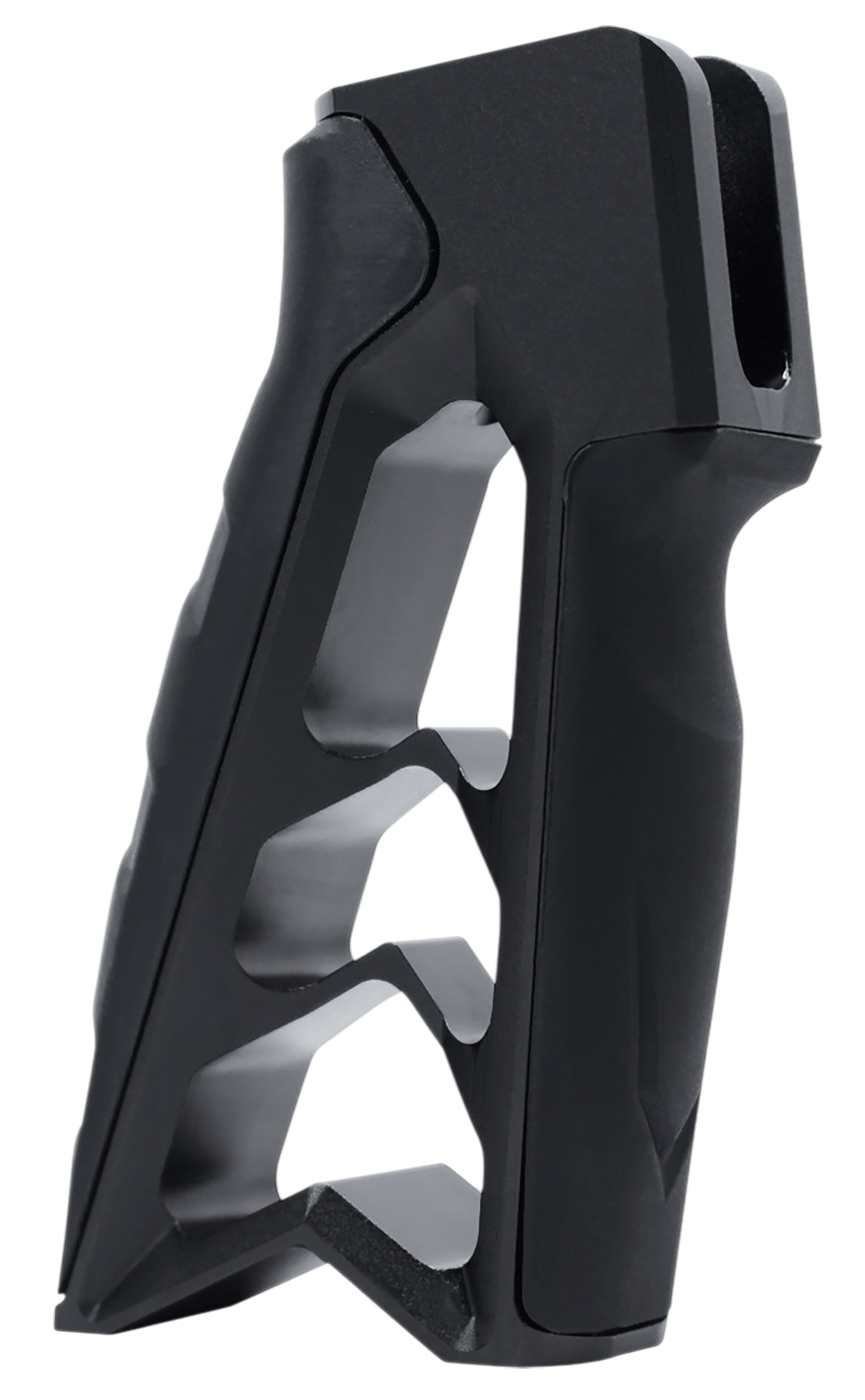 Tyrant CNC TDV2BLK Pistol Grip MOD V2 Black Aluminum Fits AR 10/15