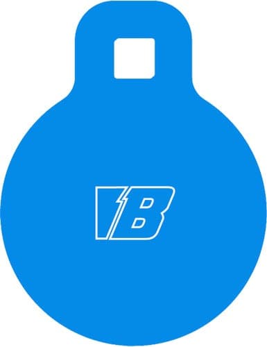BASH TARGET AR500 GONG TARGET ROUND 4"-1/2" THICK