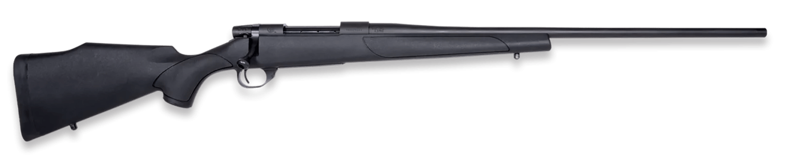 Weatherby VTX223RR16T Vanguard Obsidian 223 Rem 5+1 16" Blued Threaded Barrel, Blued Stainless Steel Drilled & Tapped Receiver, Black Monte Carlo Synthetic Stock