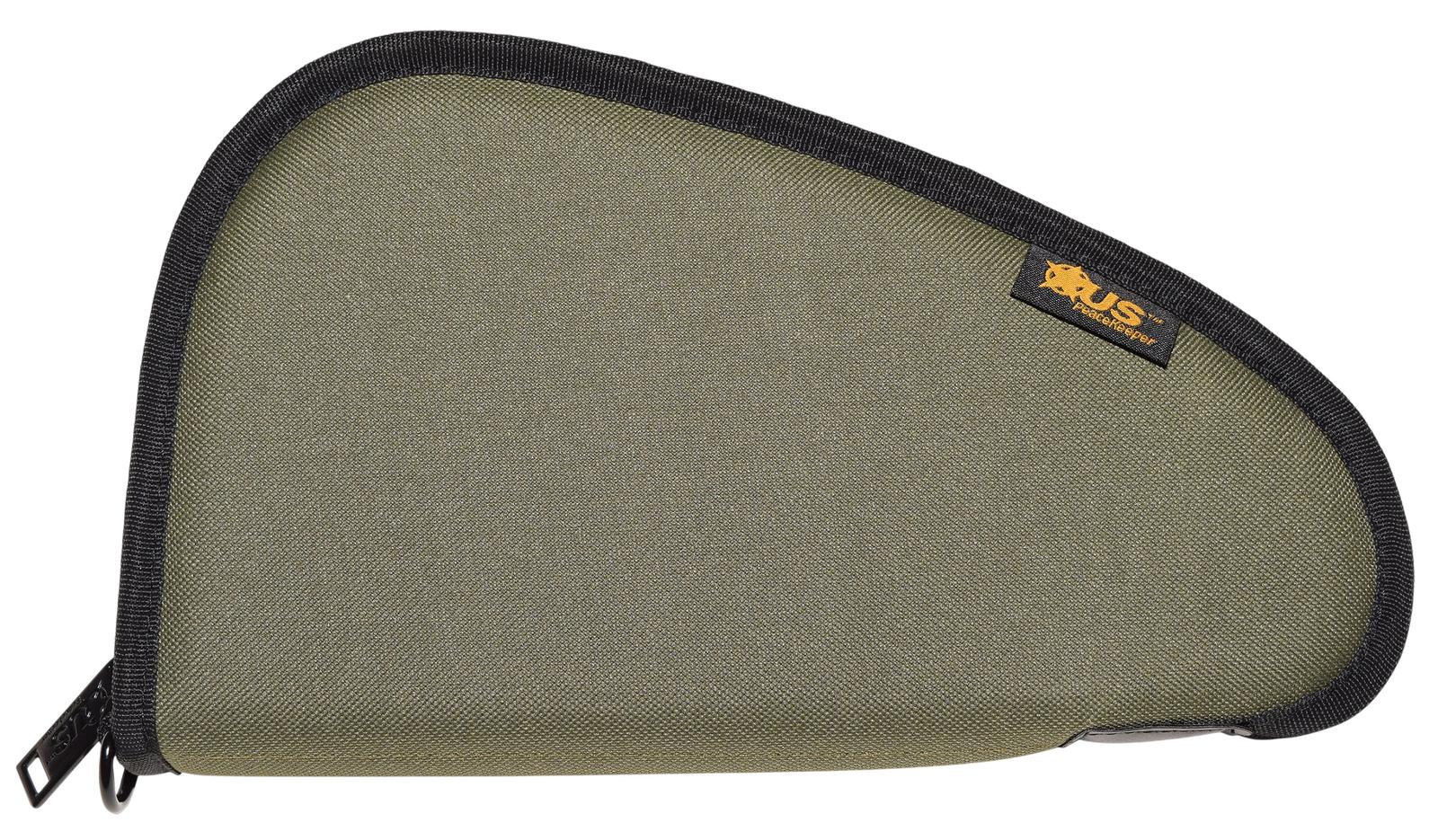 US PeaceKeeper P21711 Pistol Case  OD Green Polyester Holds 1 Pistol