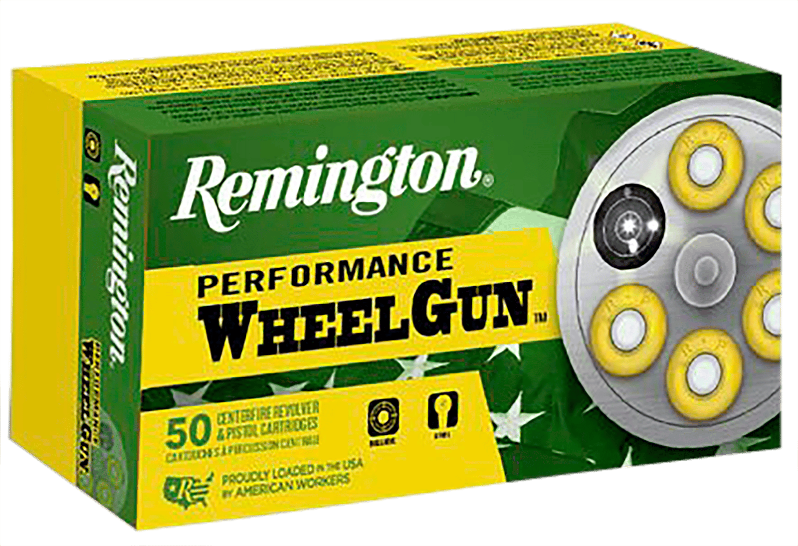 Remington Ammunition 22340 Performance WheelGun  45Colt 250gr Lead Round Nose 50 Per Box/10 Case