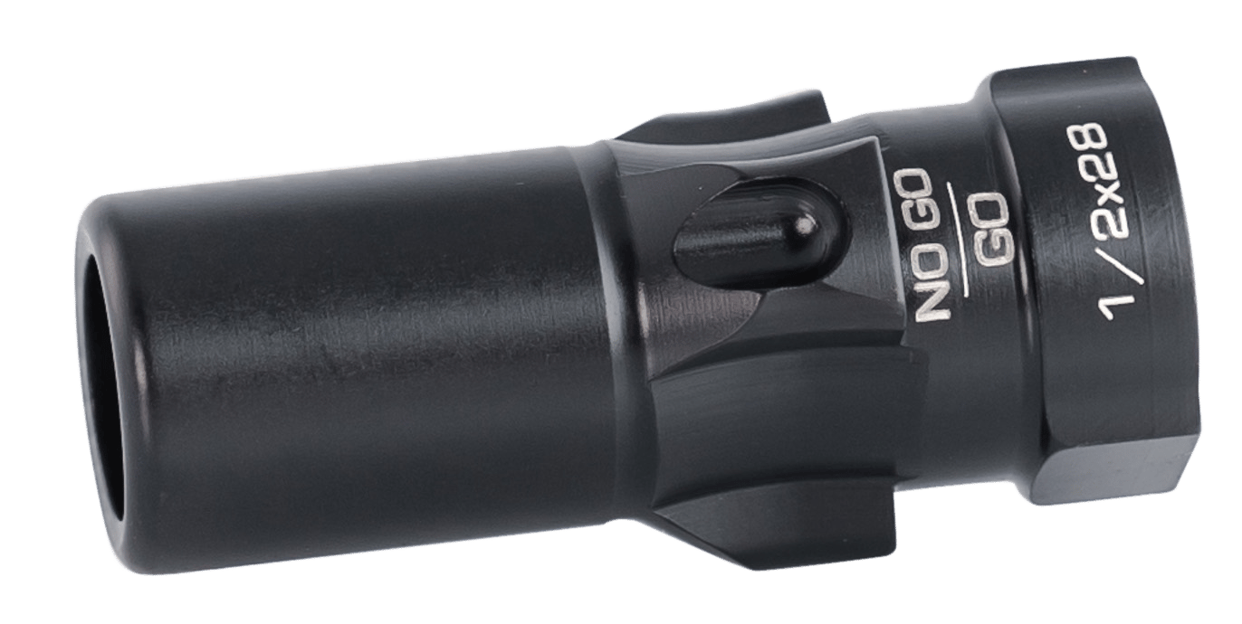 Rugged Suppressor OA003 3 Lug Adapter Obsidian Accessoies 1/2"-28 tpi Black