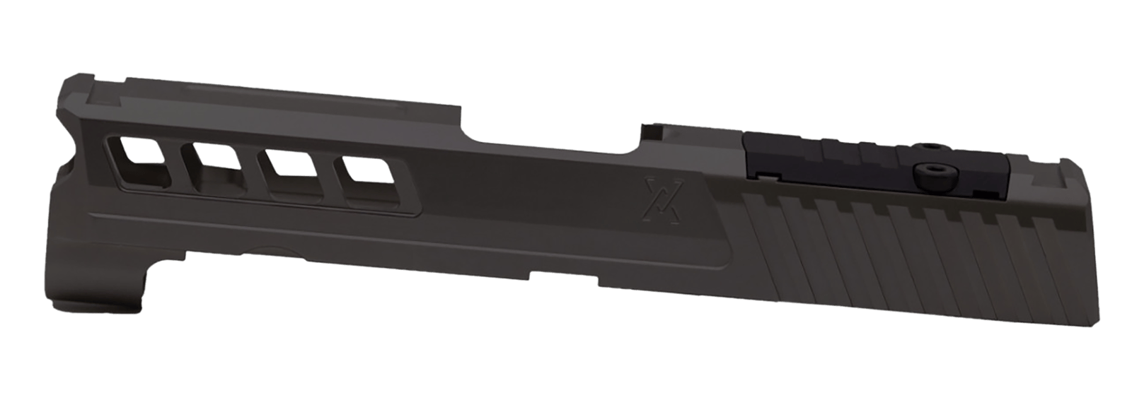 True Precision Inc TPSHCPSBCRMS Axiom Pro Optic Cut Slide Fits Springfield Hellcat Black DLC Anodized 416R Stainless Steel