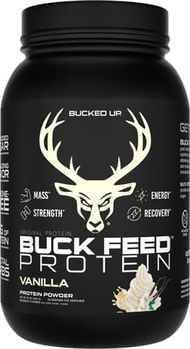 BUCKED UP BUCK FEED ORIGINAL PROTEIN VANILLA 30 SERVINGS