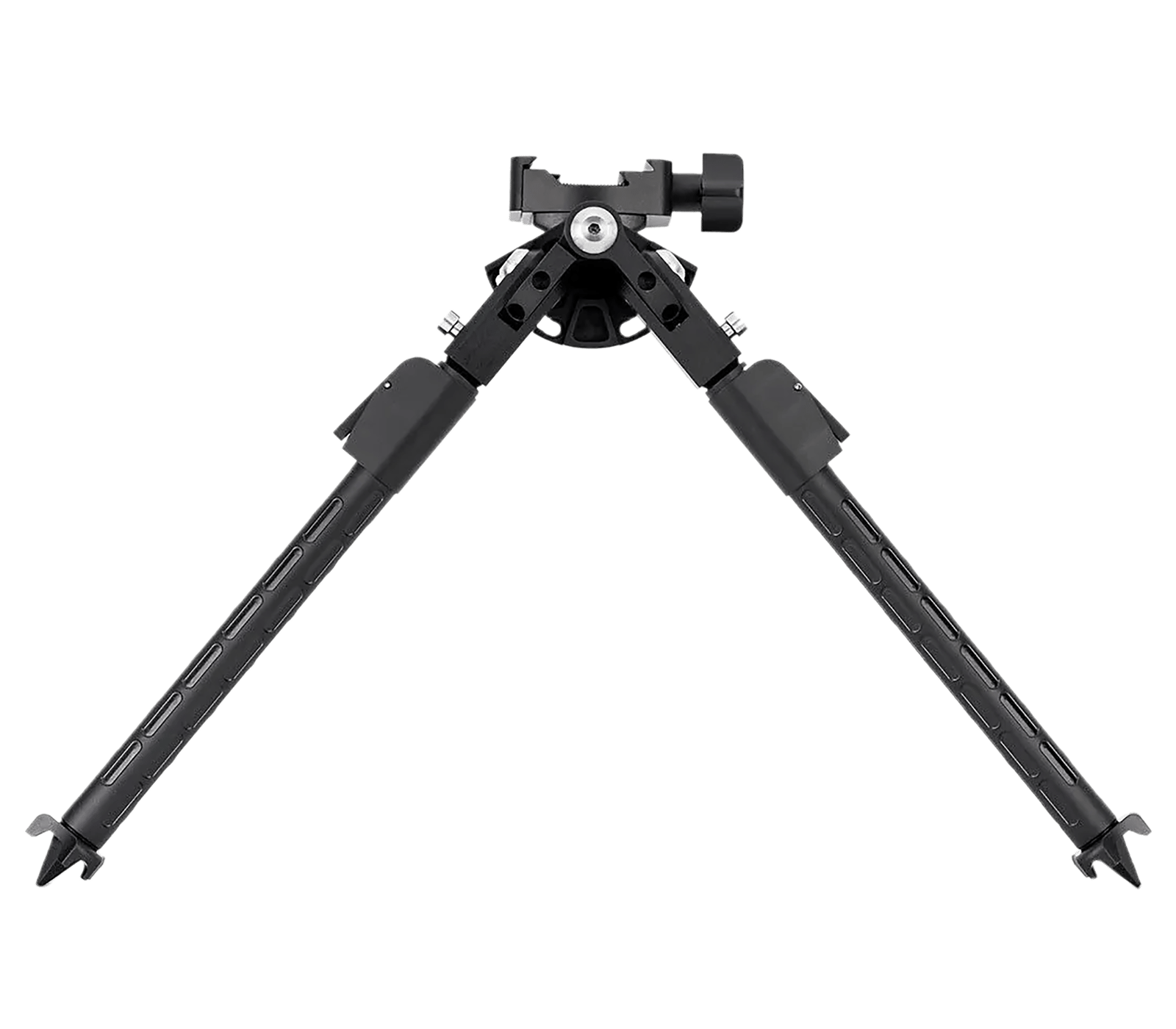 Mdt Sporting Goods Inc 106343BLK CKYE-POD Single Pull Bipod 9-15" High Black Anodized Aluminum