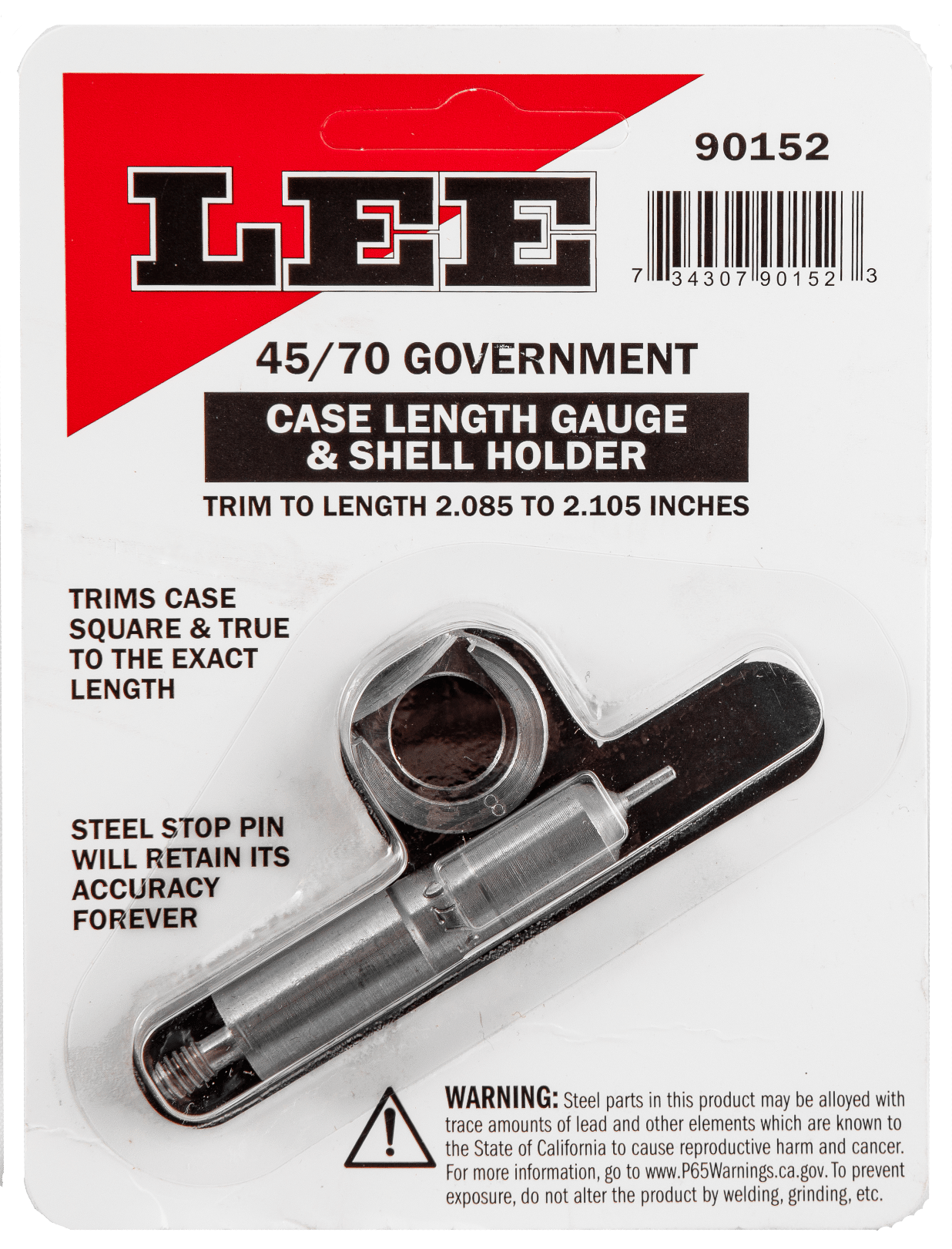 Lee Precision 90152 Case Length Gauge  45-70 Gov