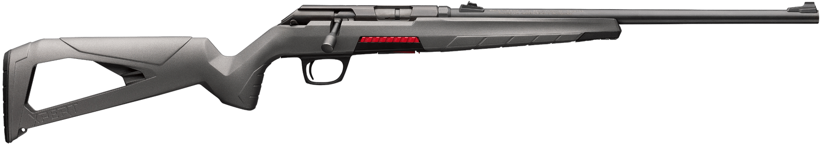 Winchester Repeating Arms 525200102 Xpert  22 LR 10+1 18" Matte Black Target Crown Barrel, Matte Black Drilled & Tapped Steel Receiver, Picatinny Rail Forend, Gray Adj Cheek Piece & LOP Synthetic Stoc