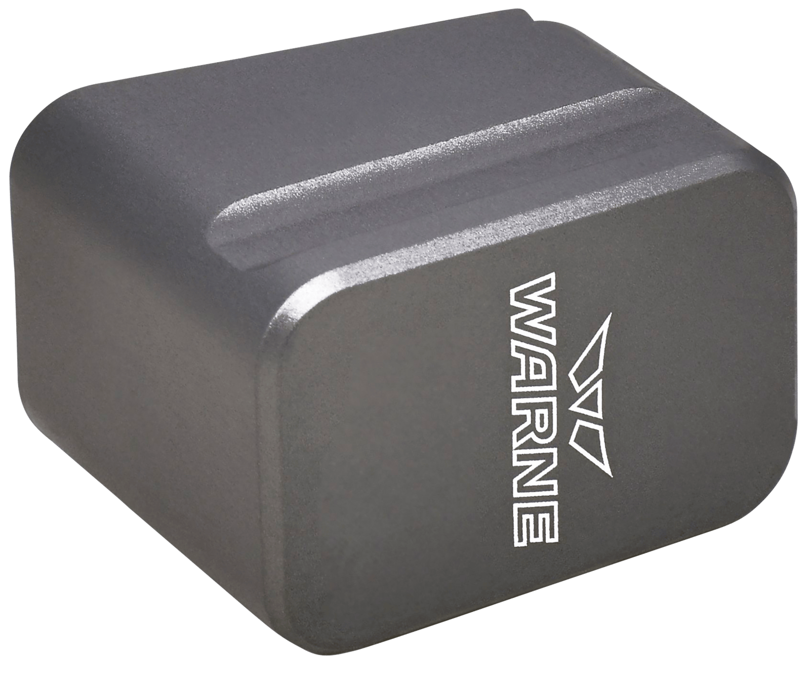 Warne MEG1954GR Magazine Extension  made of 6061-T6 Aluminum with Hardcoat Anodized Gray Finish for Glock 19, 23 Magazines (Adds 5rds 9mm Luger, 4rds 40 S&W)