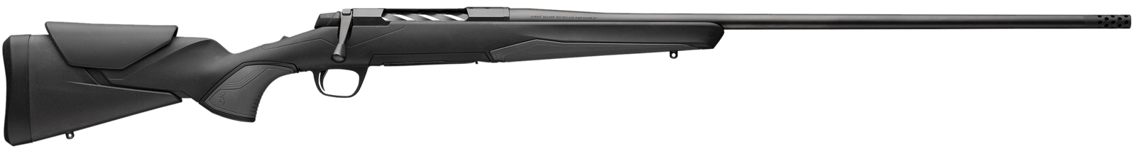 Browning 036031218 X-Bolt 2 Micro Full Size 308 Win 4+1 20" Matte Blued Threaded Sporter Barrel, Matte Blued Drilled & Tapped Steel Receiver, Adjustable Vari-Tech Black Synthetic Stock