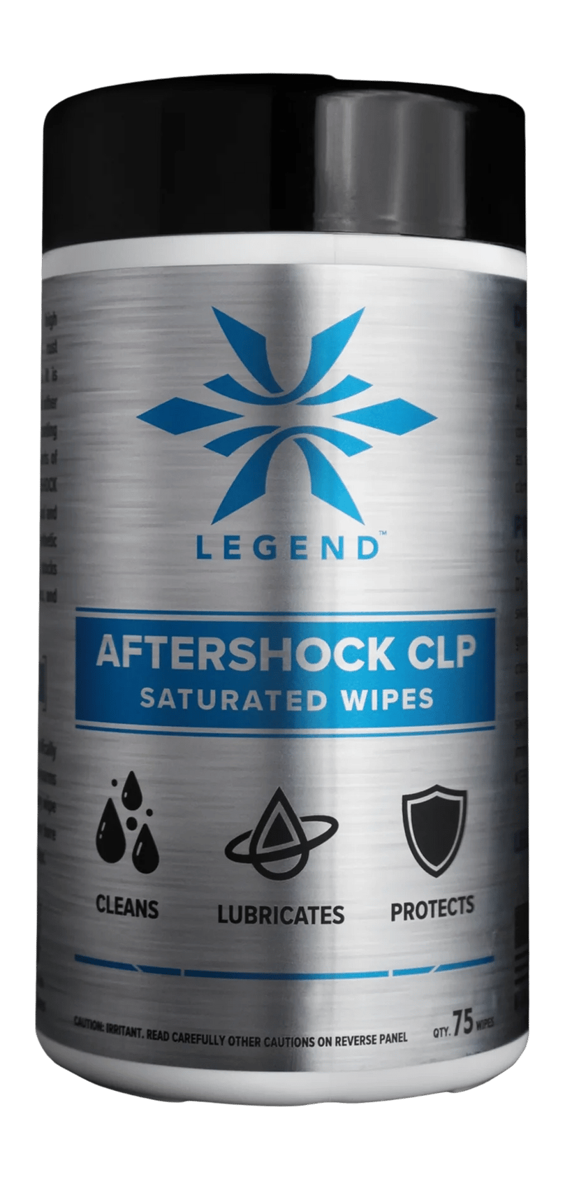 LEGEND AS-SW-75      AFTERSHOCK CLP SATURATED WIPE