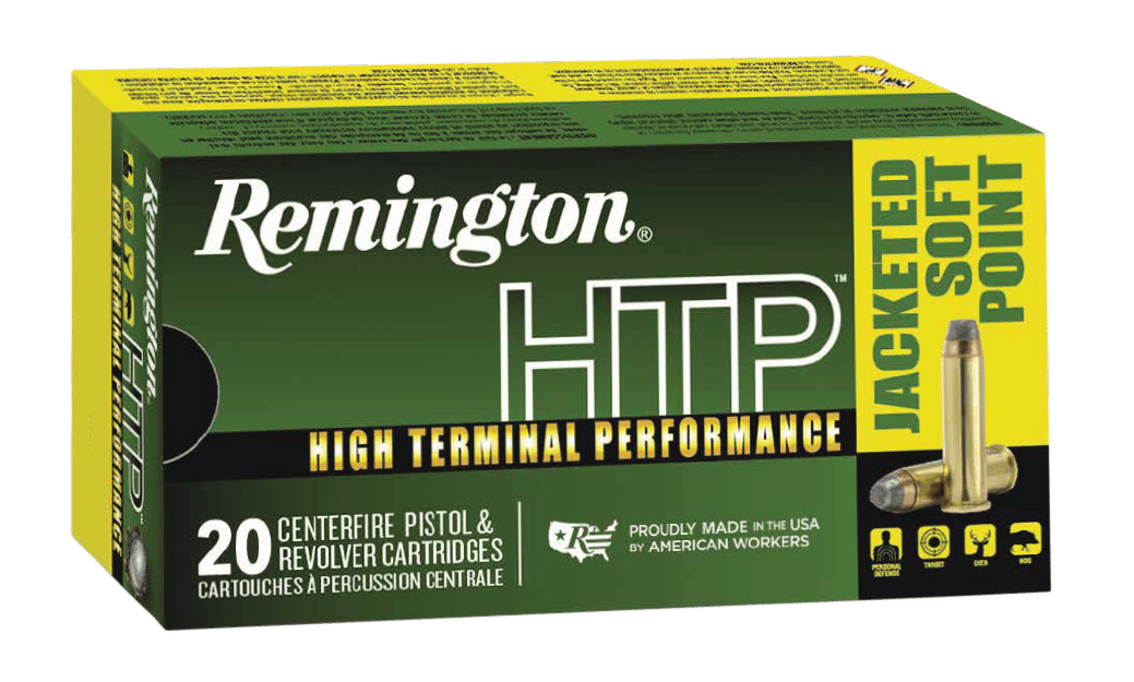 Remington Ammunition 23000 HTP  41RemMag 210gr Jacketed Soft Point 20 Per Box/25 Case