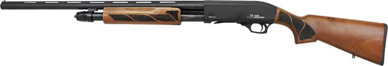 IVER JOHNSON PUMP 12GA 3" 30"VR BLACK WALNUT