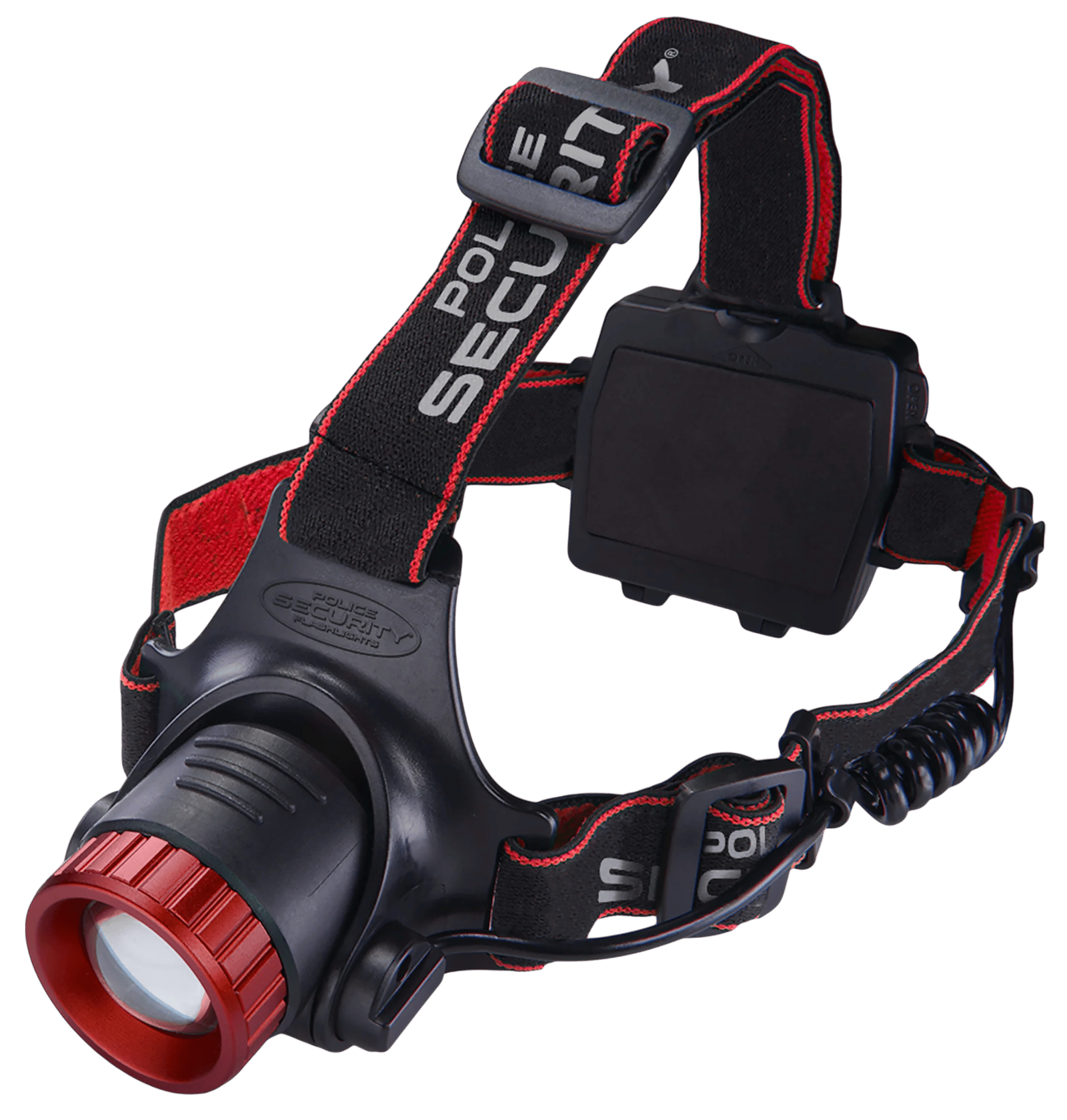 Lb Marketing 98070 Lookout Headlamp Black/Red 300/1000 Lumens 60/180 Meters Beam Distance
