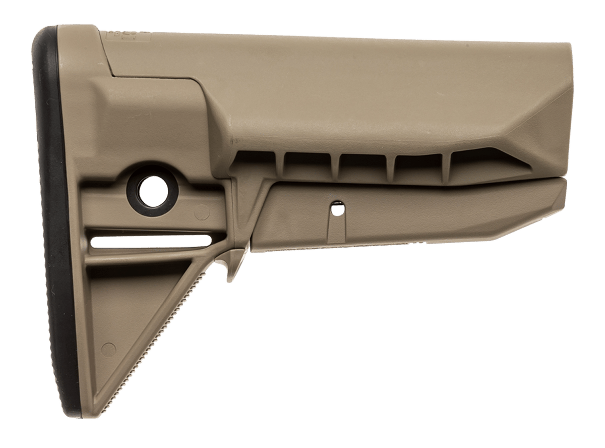 BCM GFSMOD0SPMDF BCMGunfighter Mod 0 Flat Dark Earth Synthetic with SOPMOD Cheekweld for AR-Platform