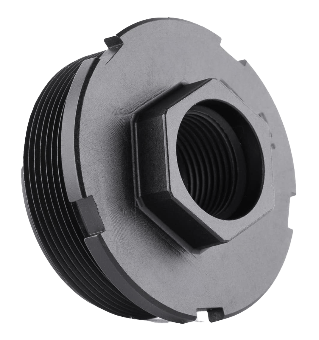 Dead Air LT305 HUB Direct Thread Mount .578"x28 4140 HT Alloy Steel Black Nitride