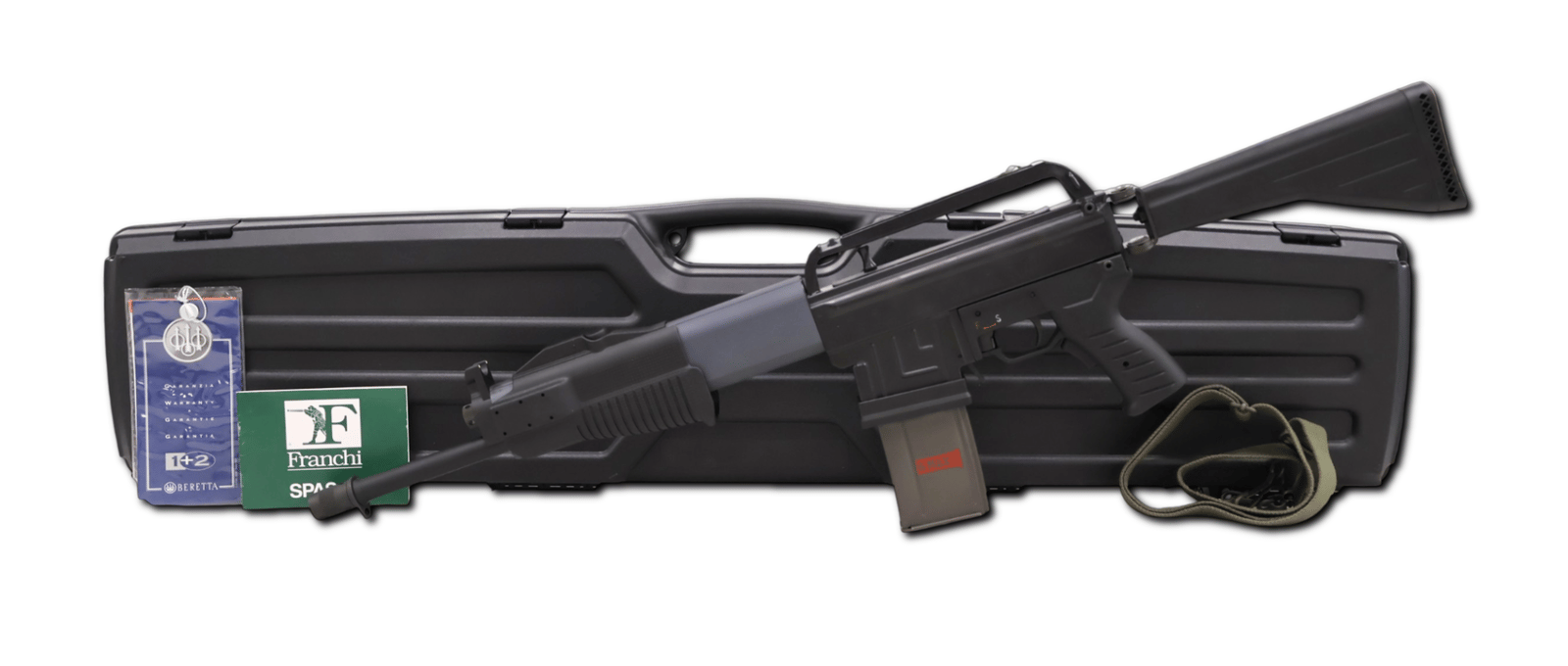 FRANCHI SPAS-15 12G SHOTGUN 18" SEMI/PUMP BLACK 18" 6RD DETACH MAG