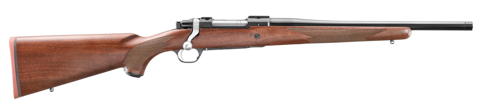 Ruger 67101 Hawkeye Hunter 6.5 Creedmoor 4+1 16.60" Satin Blued Threaded Barrel, Satin Blued Steel Receiver w/Integral Scope Mount, American Walnut Fixed Stock, Right Hand