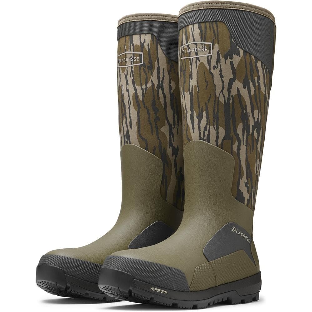 Lacrosse Alphaburly Aero Men's Hunting Boot 17" Mossy Oak Original Bottomland Size 9