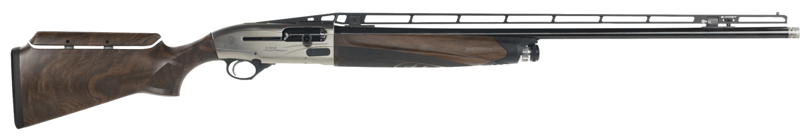 Beretta USA J40CS10 A400 Xcel Multitarget 12 Gauge 3" 4+1 30" Blued Barrel, Silver Anodized Metal Finish, Oiled Walnut Adjustable Comb