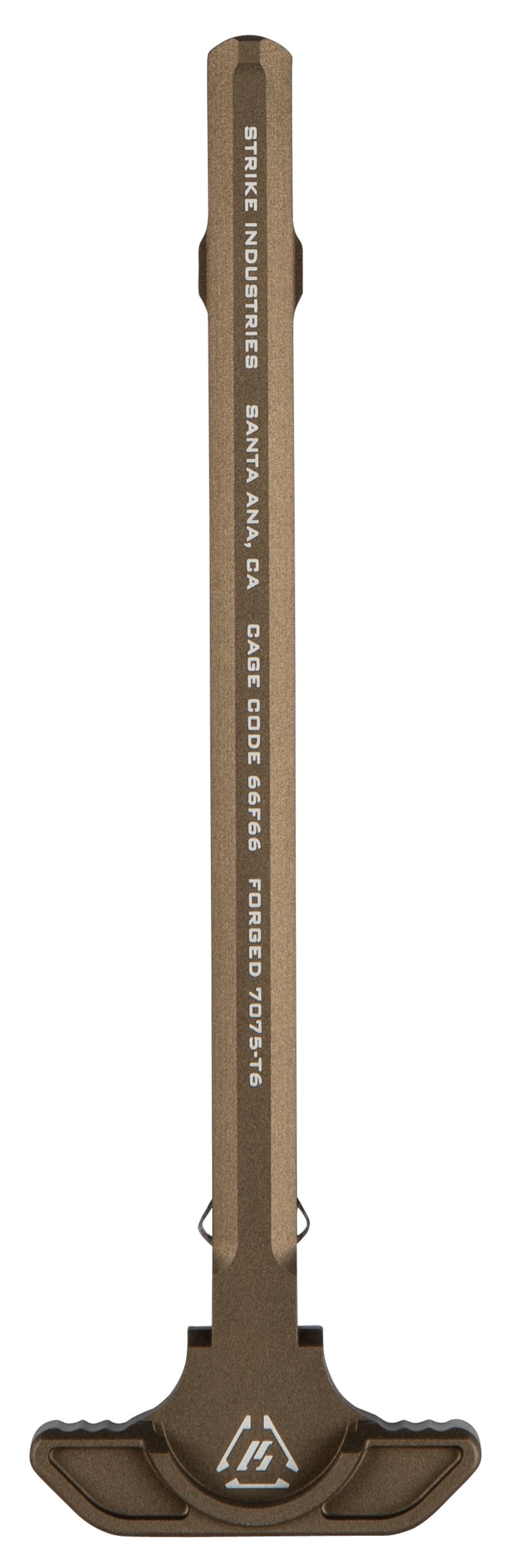 Strike ARSLCHFDE Latchless Charging Handle AR-15 Flat Dark Earth Anodized Aluminum