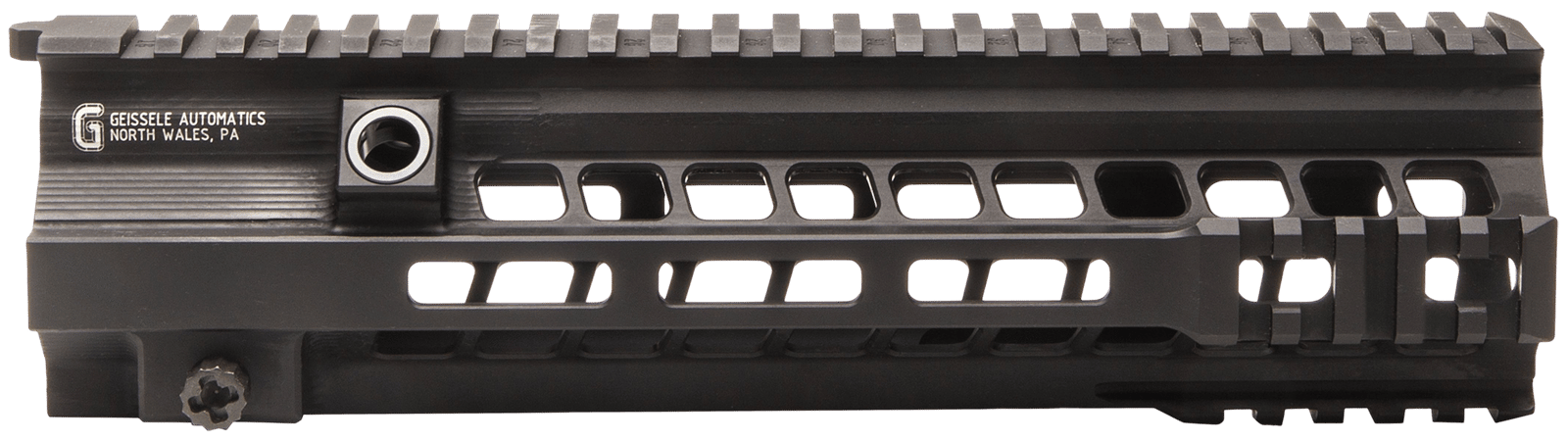 Geissele Automatics 05827B Super Modular Rail MK15 Black Aluminum 10.50" Long