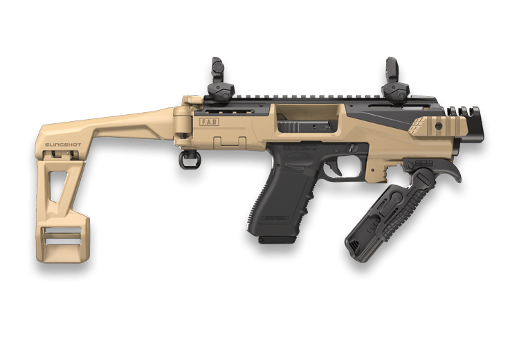 FAB FXKSCOUTSLAT  ADV CON KIT W/BRACE GLK17/19 FDE