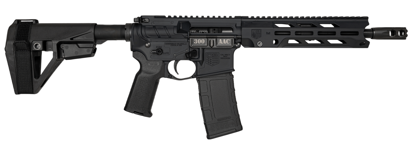 DIA DB1984B001  300BO DB15 10       30R*BRACE* BLK