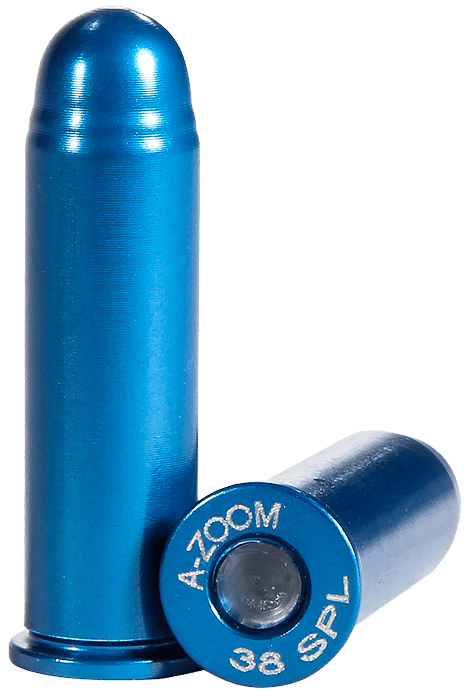 A-Zoom 16318 Revolver Blue Snap Caps 38Special 12Pack