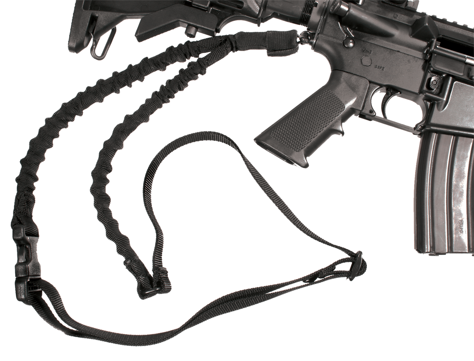 Blackhawk 70GS12BK Storm Rifle Sling Black Nylon Webbing 1.25" Wide Single-Point Design