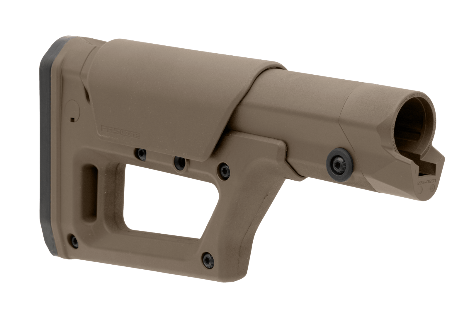 Magpul MAG1159-FDE PRS Lite Precision Stock Flat Dark Earth Polymer/Metal Adjustable w/Rubber Buttplate