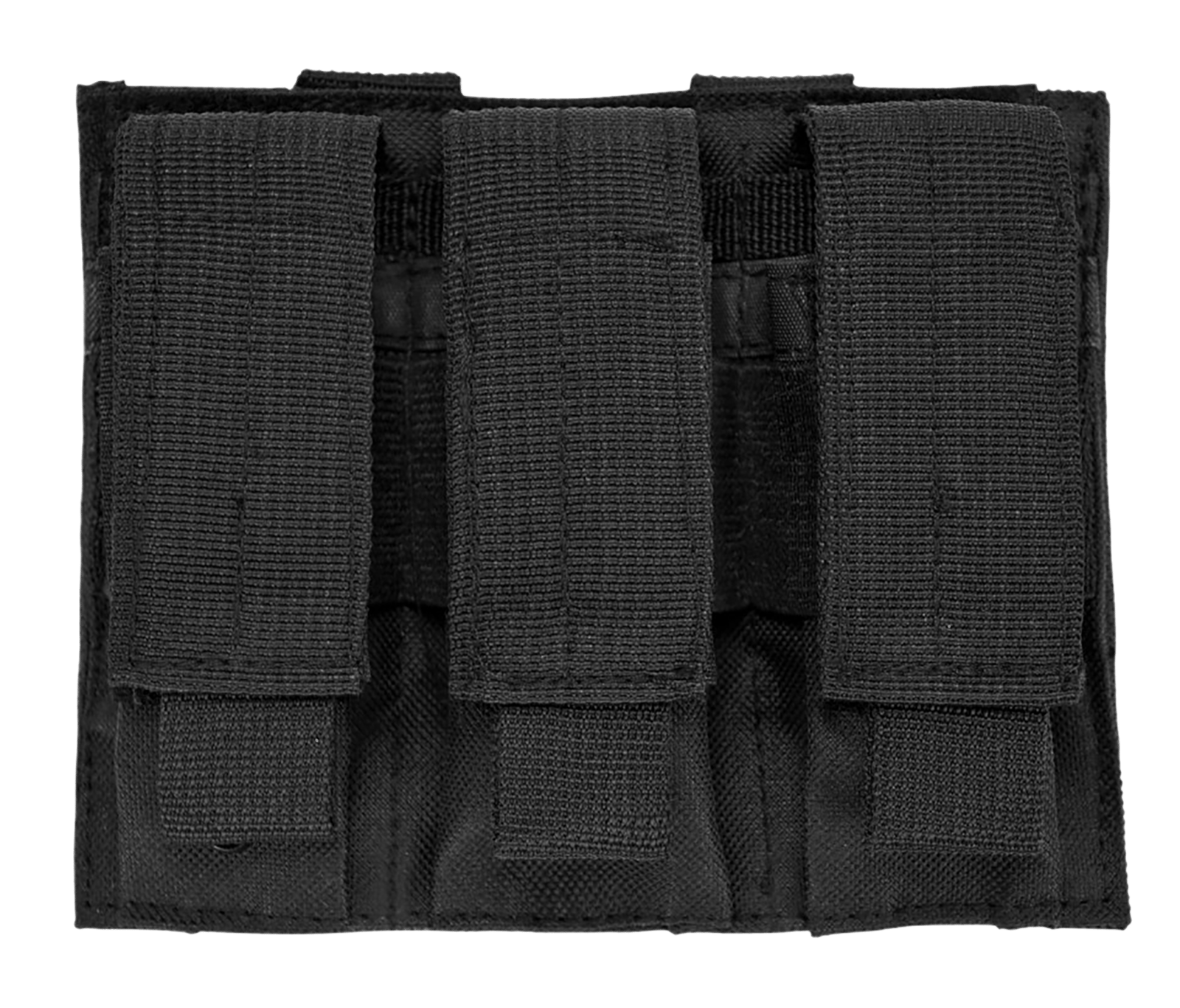 NcStar CVP3P2932B Triple Mag Pouch  Black Nylon