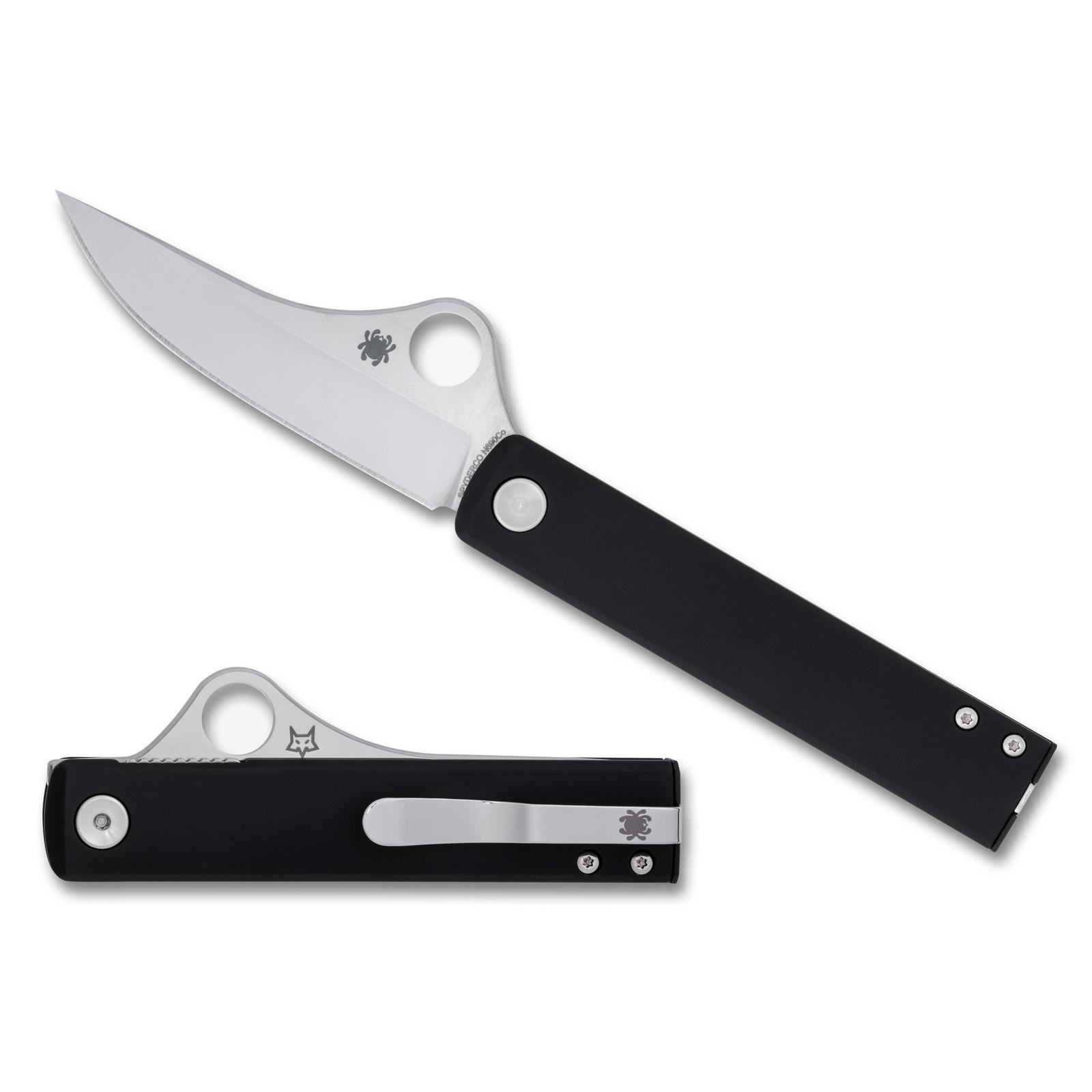 SPYDERCO ESSENZA ALUM 3.19" BLACK