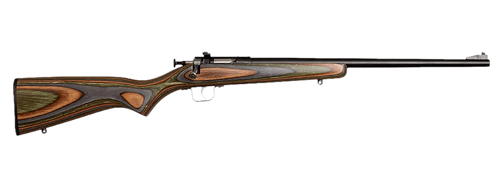 Chipmunk 00005 Gen2  22 LR 1rd 16.10" Blued Tapered Single Shot Barrel, Fixed Camo Laminate Stock