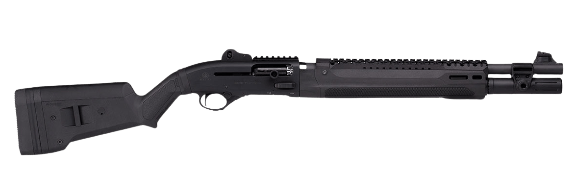 Langdon Tactical Tech LTT1301HBMBLK Beretta 1301  3" 7+1 18.50" Black Oxide Heat Shield Barrel, Black Anodized Aluminum Receiver w/Picatinny Rail, Black Magpul Polymer Stock, Beretta Patrol Forend