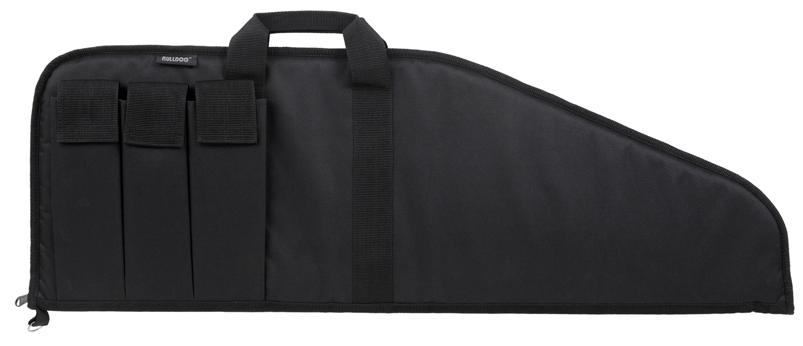 Bulldog BD49943 Pit Bull  43" Black Floatable Water Resistant Nylon, Tricot Lining, 3 Velcro Exterior Magazine Pouches, Soft Padding