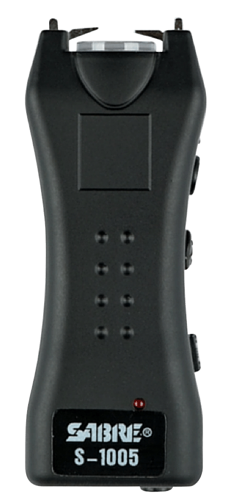 Sabre S1005BK Mini Stun Gun  Black Includes Flashlight/Holster/Wrist Strap