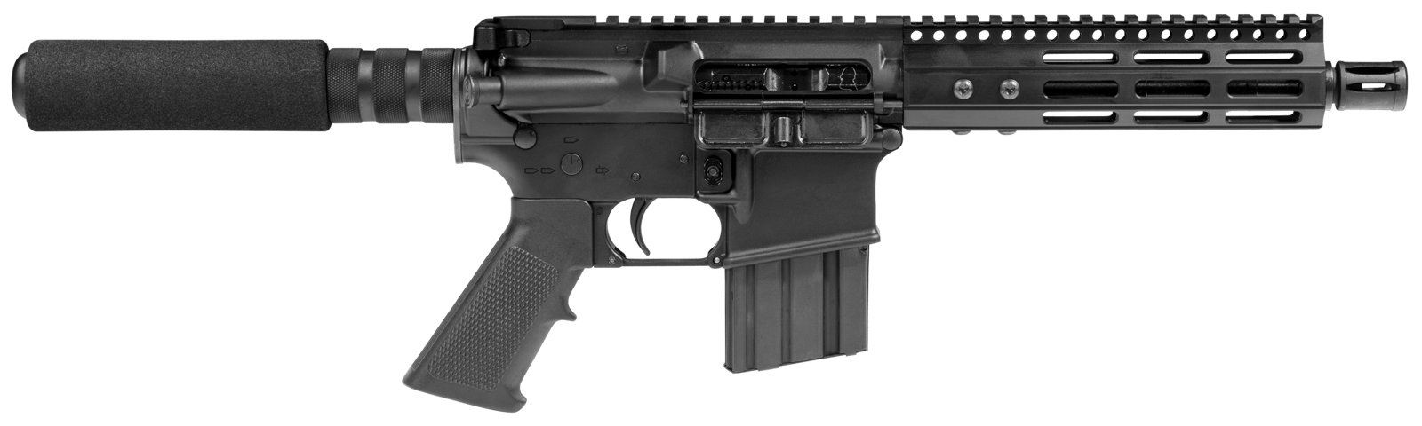 Franklin Armory 00-30018-BLK CA7 *CA Compliant 5.56x45mm NATO 7.50" 10+1 Black Hard Coat Anodized Polymer Grip Buffer Tube