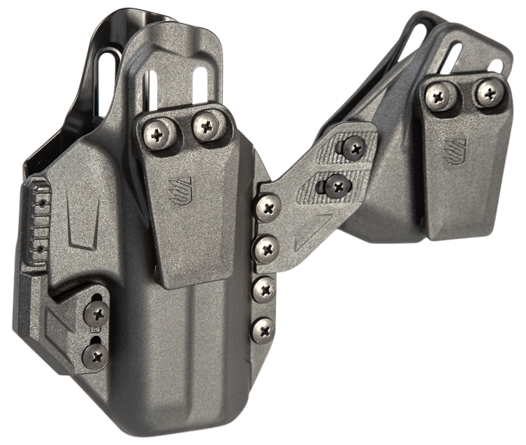 Blackhawk  Stache Premium Holster Kit IWB Black Polymer Belt Clip Fits Staccato P 4.4" Ambidextrous