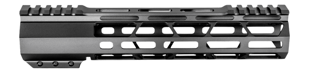 JE MACHINE PS-223MLK10JBLK 10" AR15 MLOK SLIM HGRD