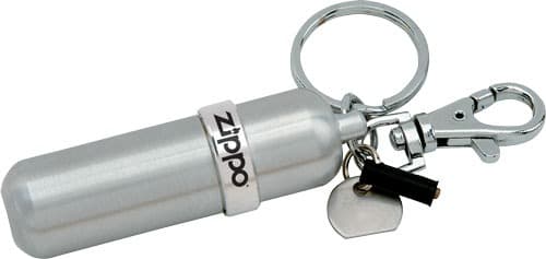 ZIPPO ALUMINUM FUEL CANISTER WITH SWIVEL CLIP