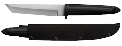 Cold Steel 20TL Lite  6" Fixed Plain Tanto 4034 Stainless Steel Blade/Black Polypropylene Handle