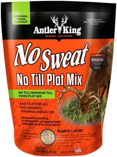 ANTLER KING NO-SWEAT NO-TILL 1/4 ACRE 4.5LB SPRING/FALL