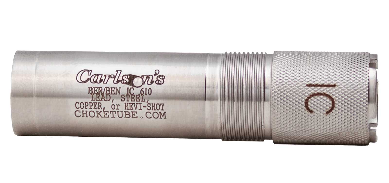 Carlson's Choke Tubes 15523  Sporting Clay Mobil 20 Gauge Improved Cylinder Stainless Steel