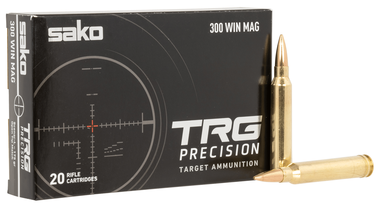 SAKO (TIKKA)    300WinMag 175gr Open Tip Match 20 Per Box/10 Case