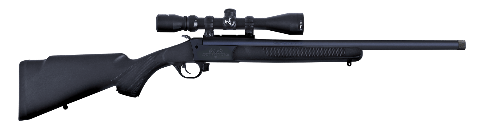 Traditions CR5-350030L Outfitter G3 w/Scope 350 Legend 22" Drilled & Tapped Receiver Black Synthetic Stock 3-9x40mm Duplex