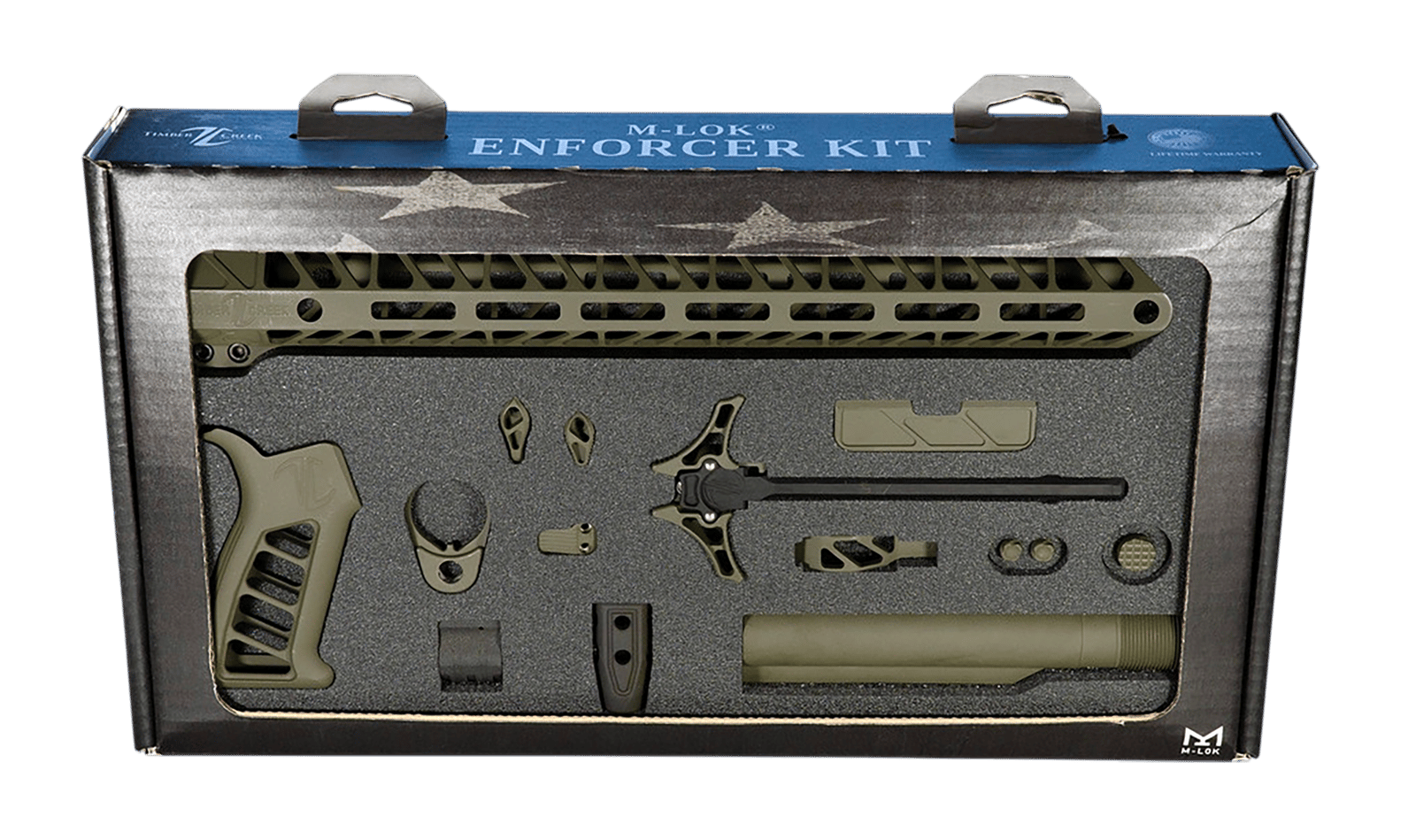 Timber Creek Outdoors TCOEKOD Enforcer Complete Build Kit OD Green
