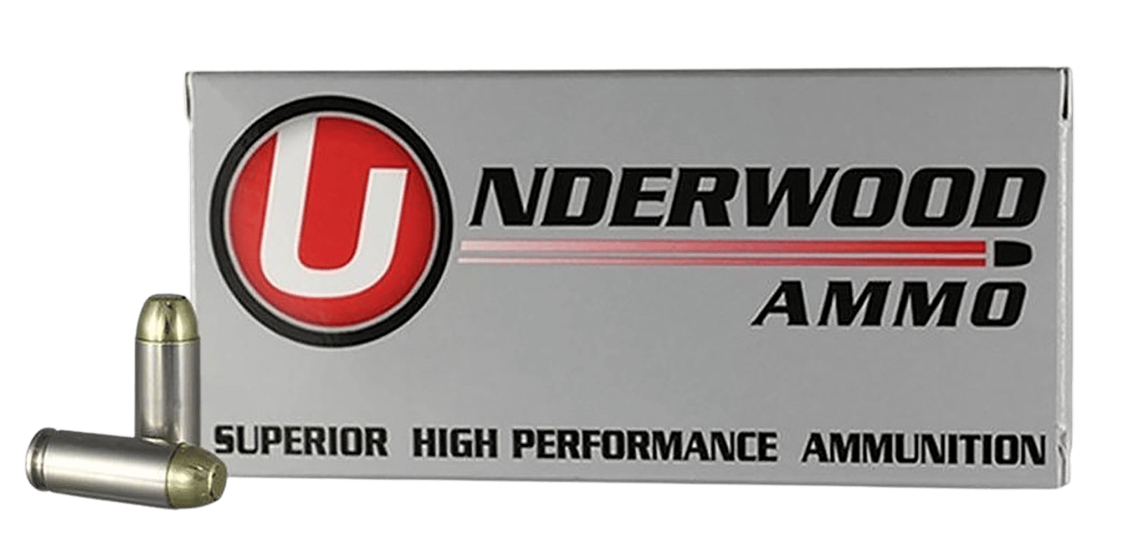 Underwood Ammo 241   10mmAuto 180gr Full Metal Jacket Flat Nose 50 Per Box/10 Case