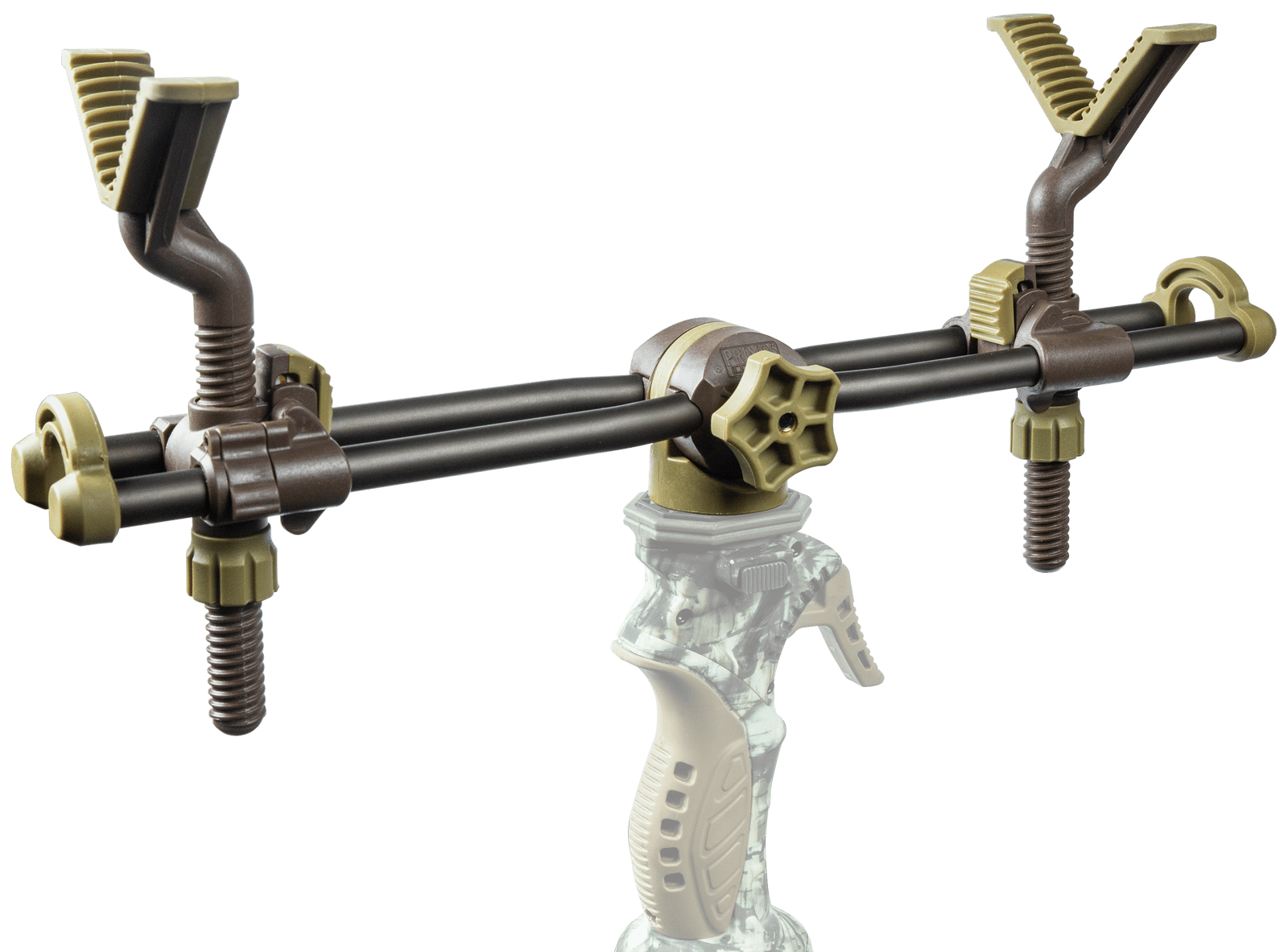 Primos 6580 2-Point Gun Rest Black