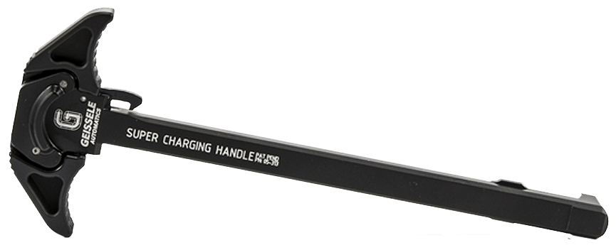 Geissele Automatics 05313B Super  AR-15 Black Black Hardcoat Anodized 7075-T6 Aluminum Ambidextrous Hand