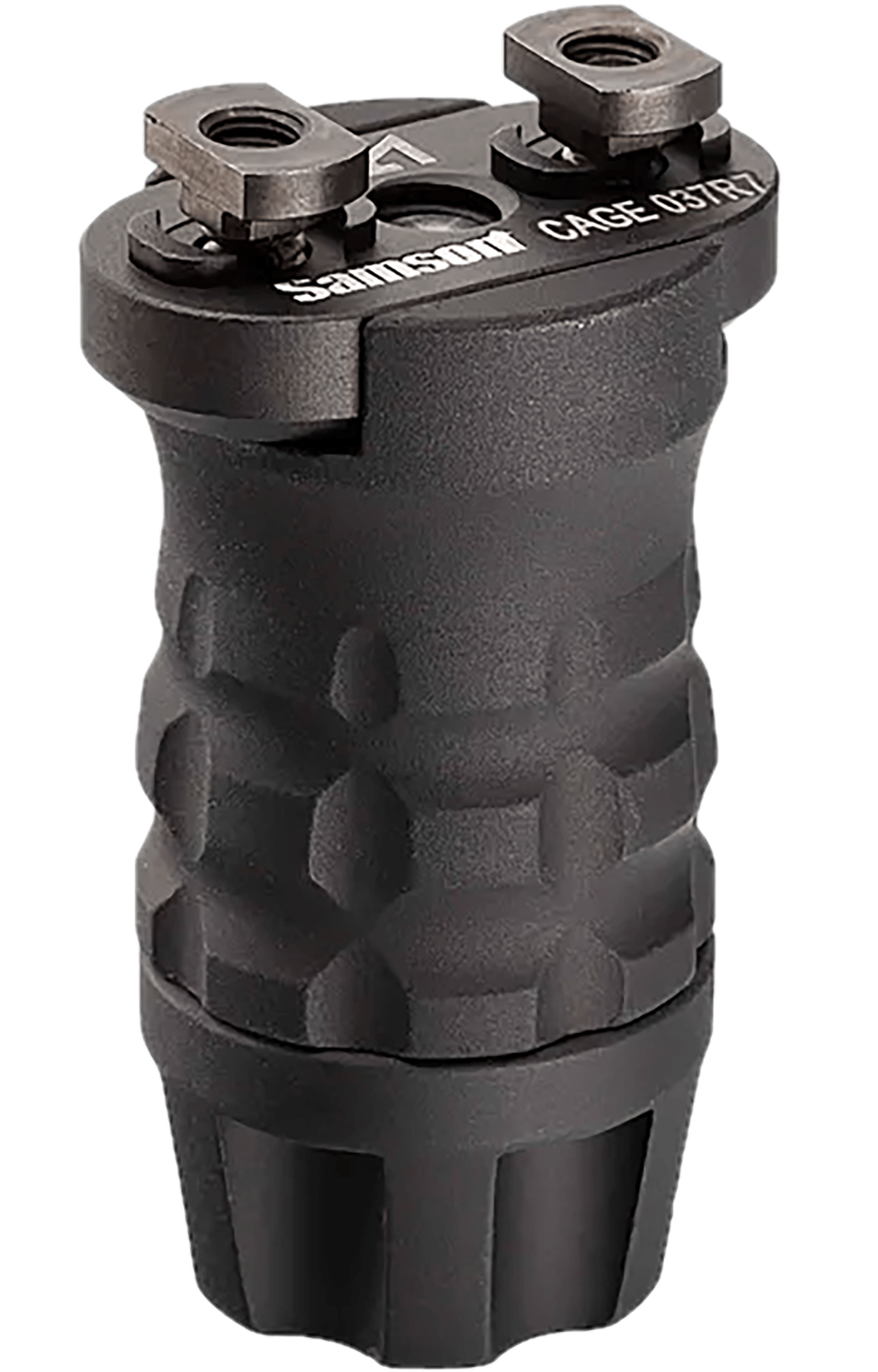 Samson 040510201 Short Grenade Vertical Grip  Black Anodized M-LOK